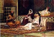 Arab or Arabic people and life. Orientalism oil paintings 158 unknow artist